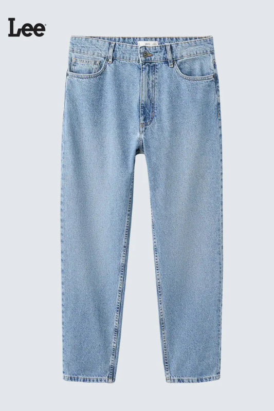 Lee Straight Stretchable Denim Jeans for Men – Premium Regular Fit Casual Wear | SwagZon